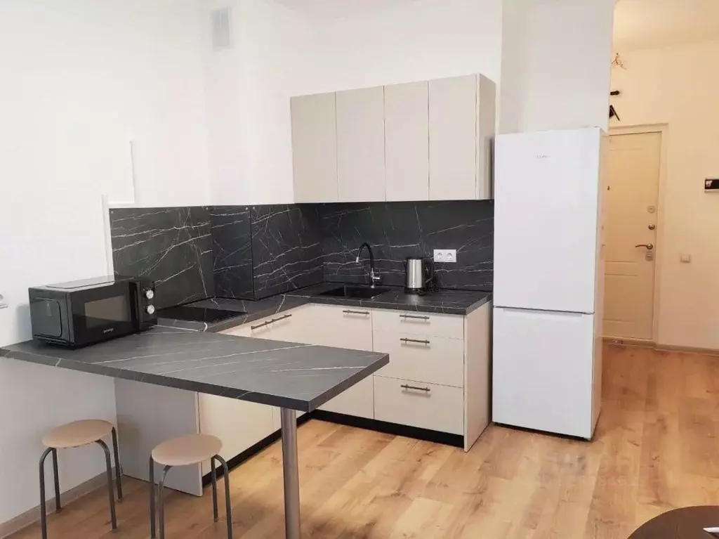 Студия Тверская область, Тверь Новочеркасская ул., 49 (21.0 м) - Фото 2