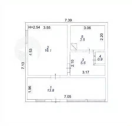 Дом в Свердловская область, Белоярский муниципальный округ, ... - Фото 2
