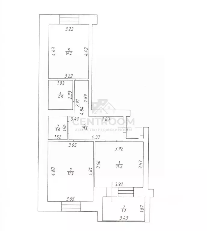 2-к кв. Татарстан, Казань ул. Зур Урам, 1И (68.5 м) - Фото 2