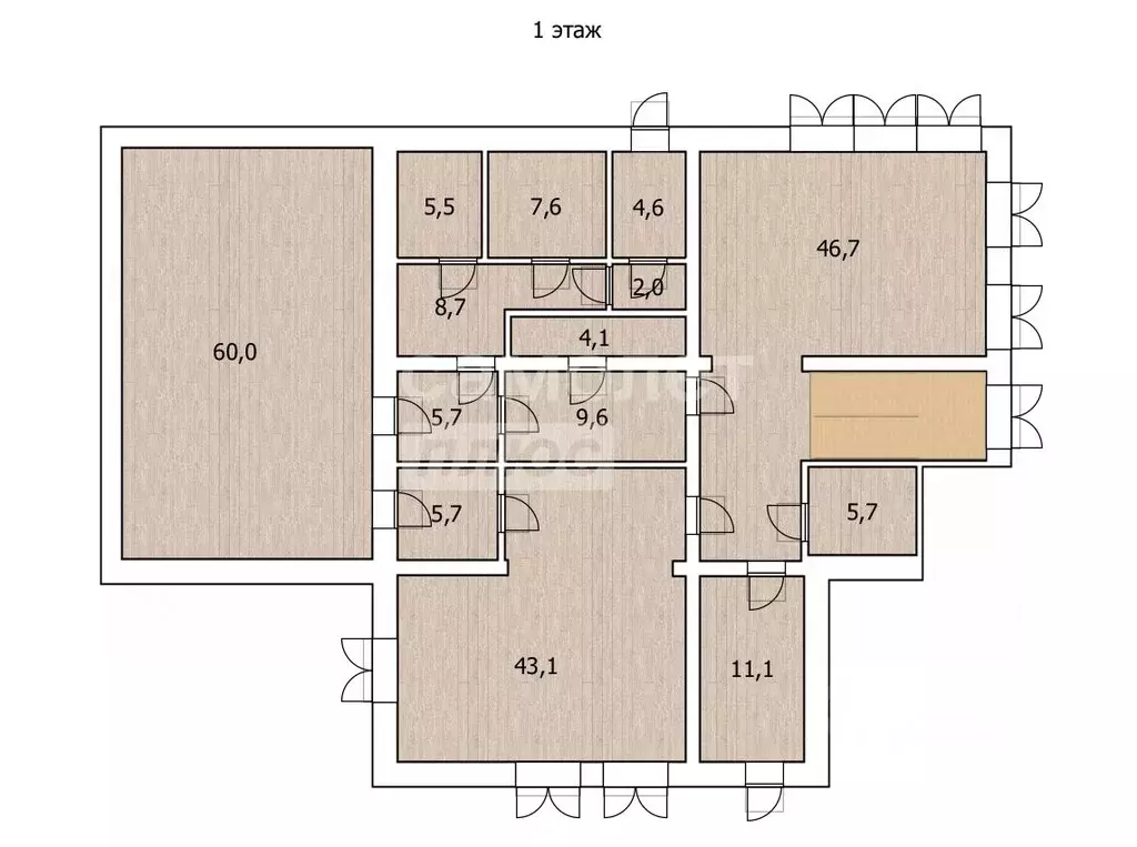 Дом в Тюменская область, Тюменский муниципальный округ, д. Малиновка ... - Фото 1
