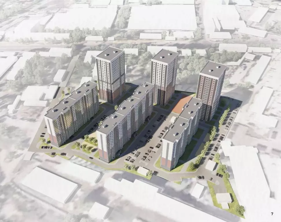 1-к кв. Воронежская область, Воронеж Городские Истории жилой комплекс ... - Фото 1