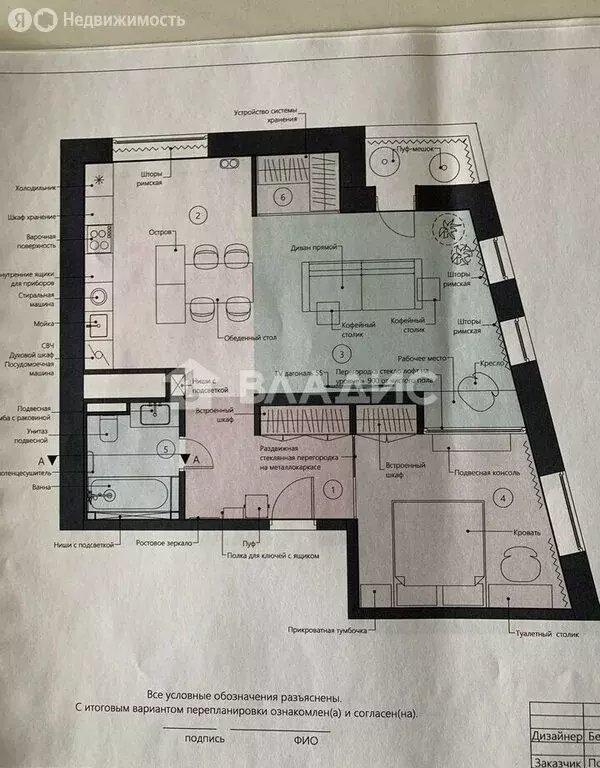 2-комнатная квартира: Москва, улица Вавилова, 52к1 (63 м) - Фото 2