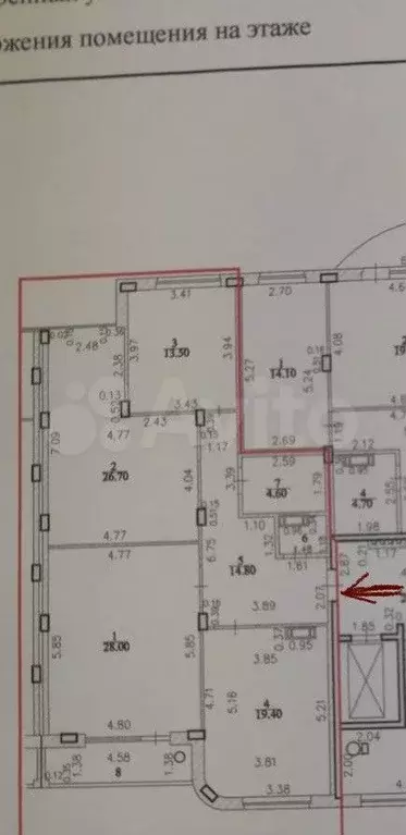 3-к. квартира, 108 м, 7/8 эт. - Фото 0