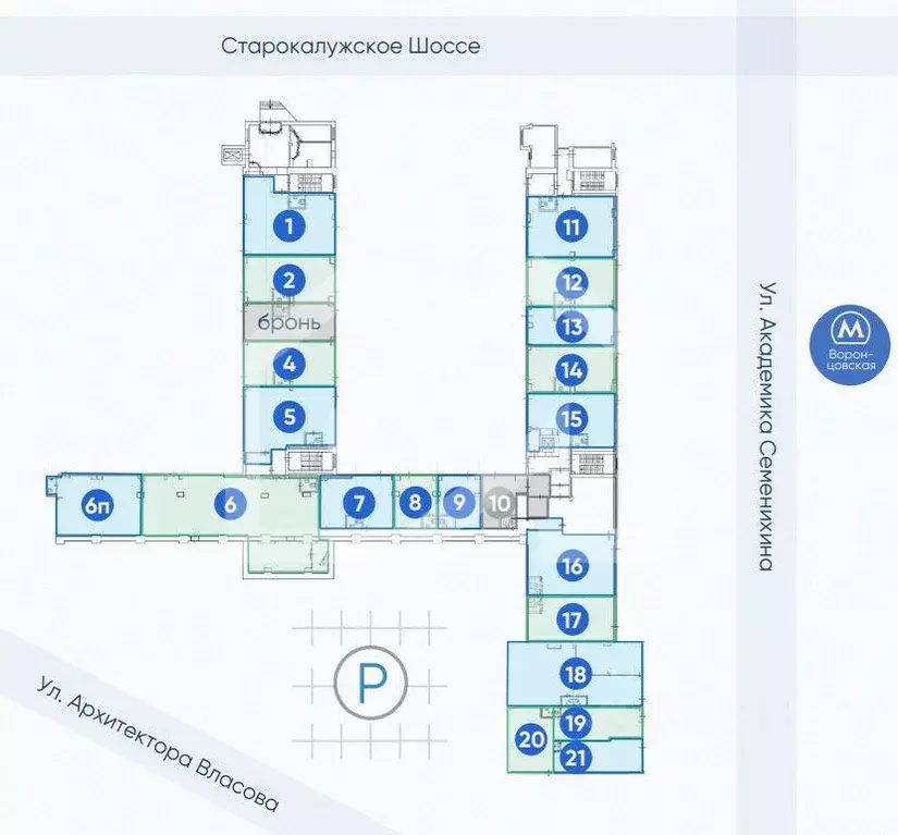 Торговая площадь в Москва Старокалужское ш., 62 (99 м) - Фото 2