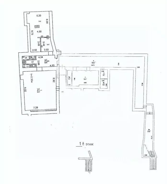 Торговая площадь в Москва Средний Кисловский пер., 5/6С3 (377 м) - Фото 2