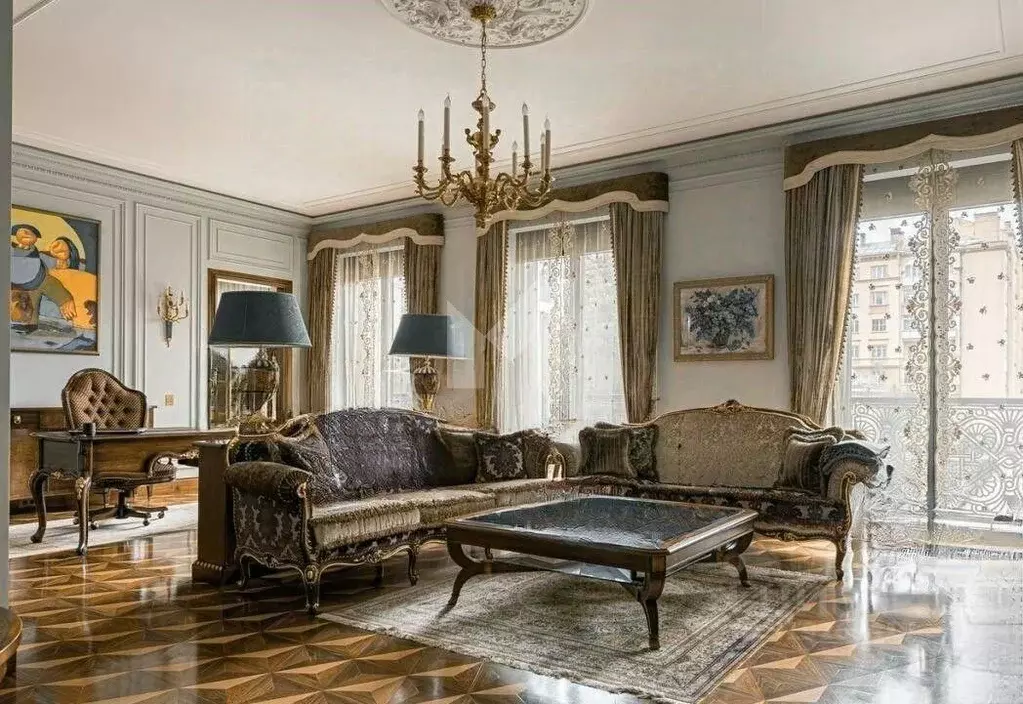 4-к кв. Москва Гранатный пер., 6 (227.6 м) - Фото 1
