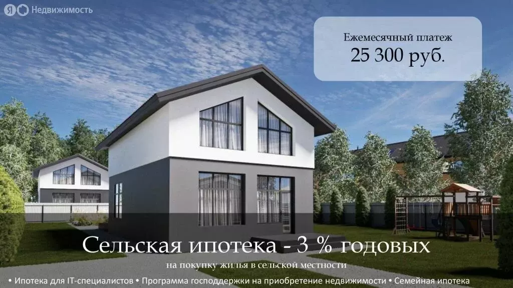 Дом в Мелекесский район, Лебяжинское сельское поселение, село ... - Фото 1