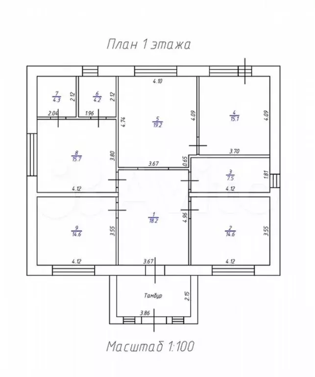 Дом 119,2 м на участке 7 сот. - Фото 0