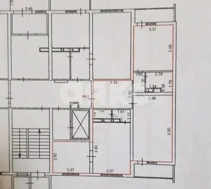 3-к кв. Краснодарский край, Анапа ш. Супсехское, 26к5 (74.6 м) - Фото 2