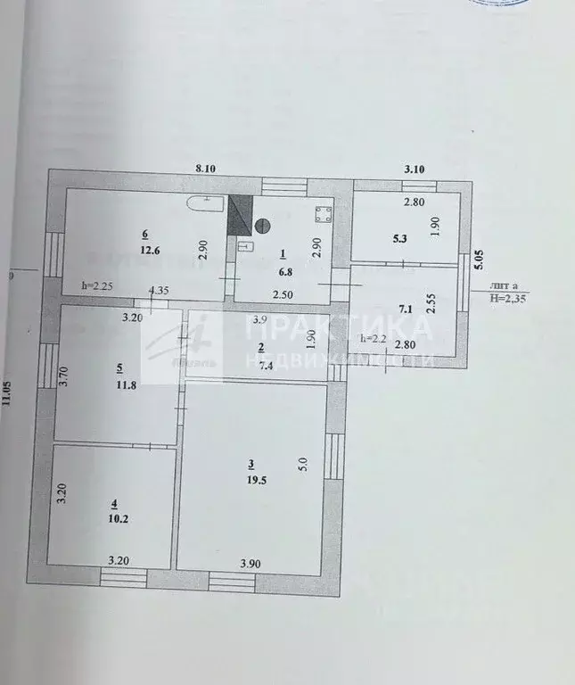 Дом в Липецкая область, Долгоруковский сельсовет, д. Екатериновка ул. ... - Фото 1