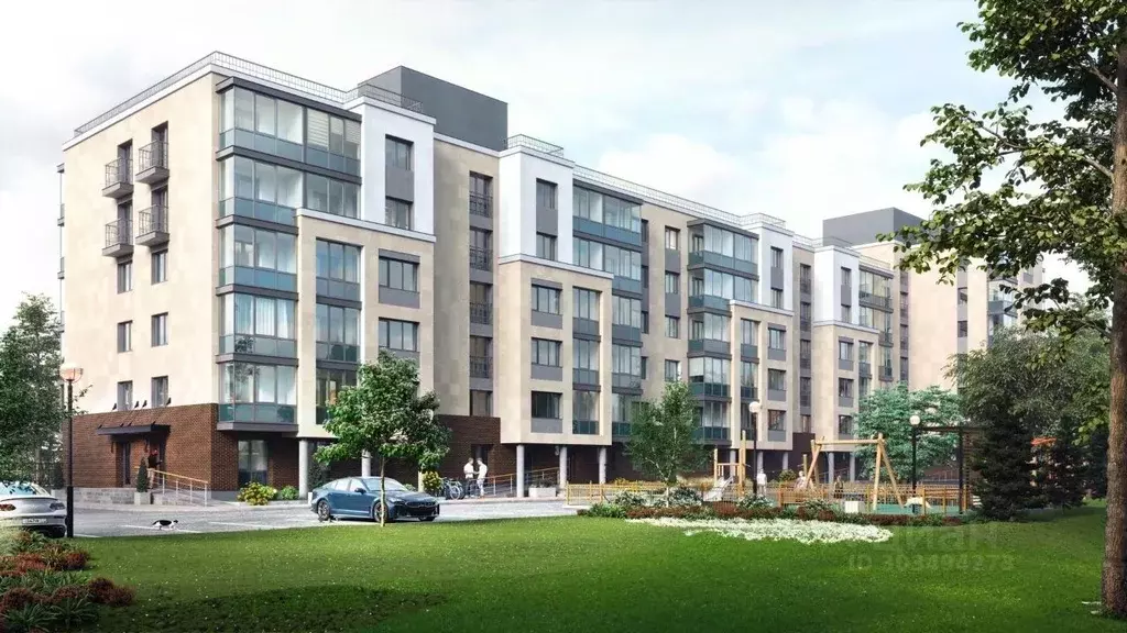 3-к кв. Карелия, Петрозаводск ул. Герцена, 32 (75.42 м) - Фото 2