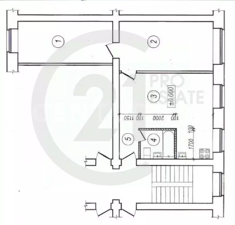 2-к кв. Мордовия, Саранск ул. Полежаева, 62А (57.0 м) - Фото 1