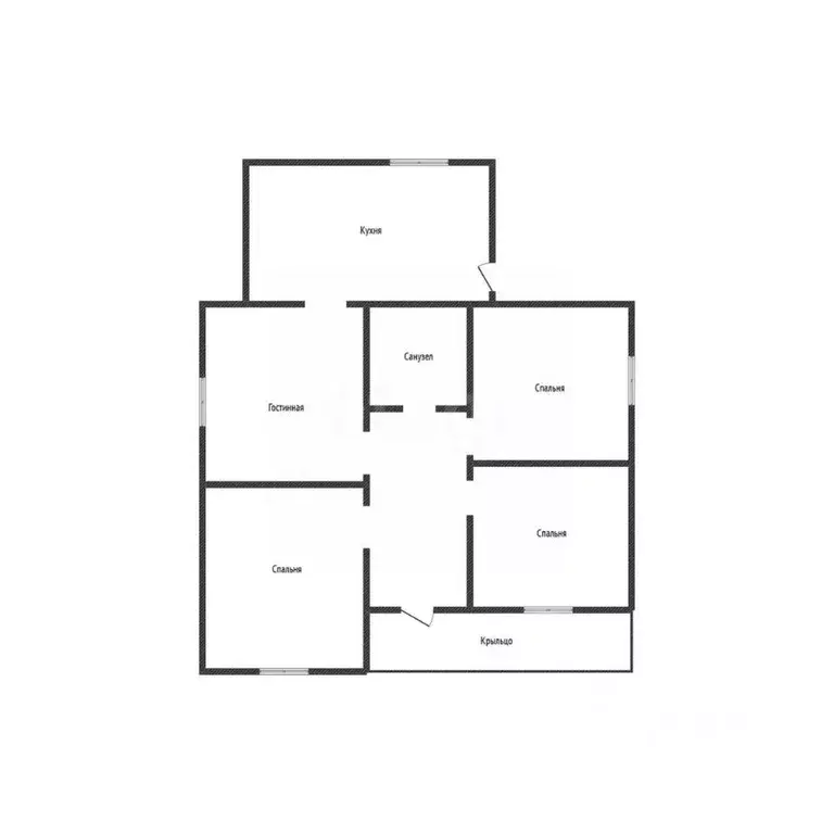 Дом в Белгородская область, Губкин ул. Вислодубравская, 20 (109 м) - Фото 2