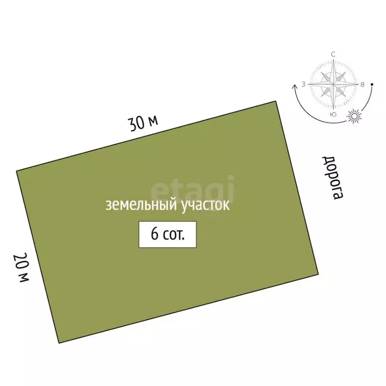 Участок в Крым, Симферопольский район, Родниковское с/пос, Содружество ... - Фото 2