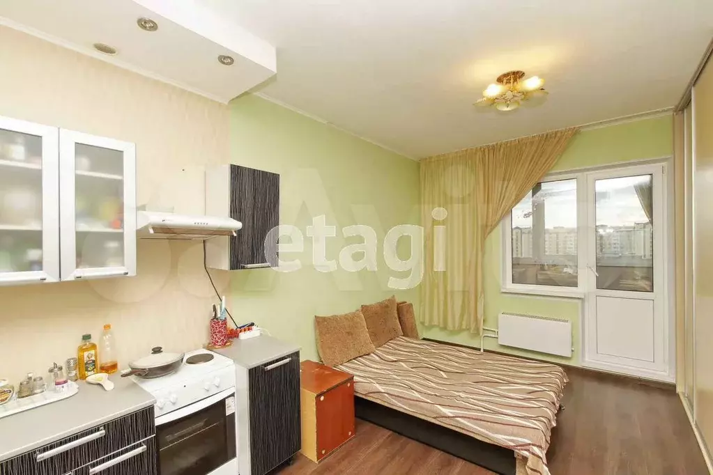 Квартира-студия, 28 м, 7/17 эт. - Фото 1