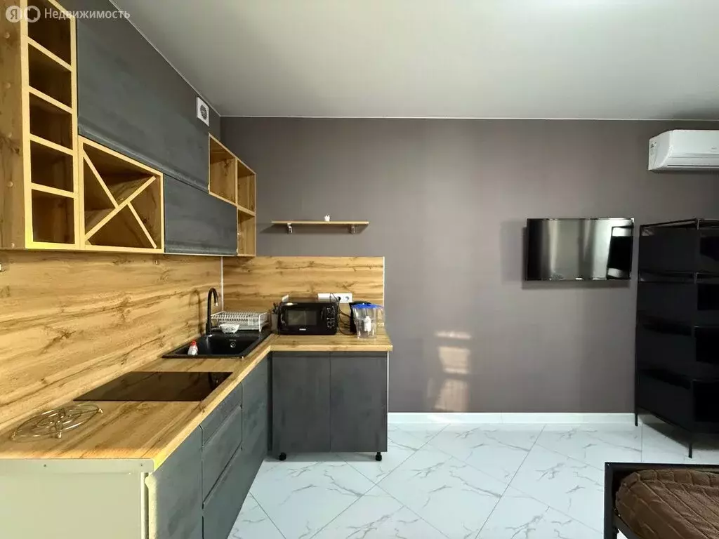 Квартира-студия: Анапа, Астраханская улица, 71А (33 м) - Фото 1