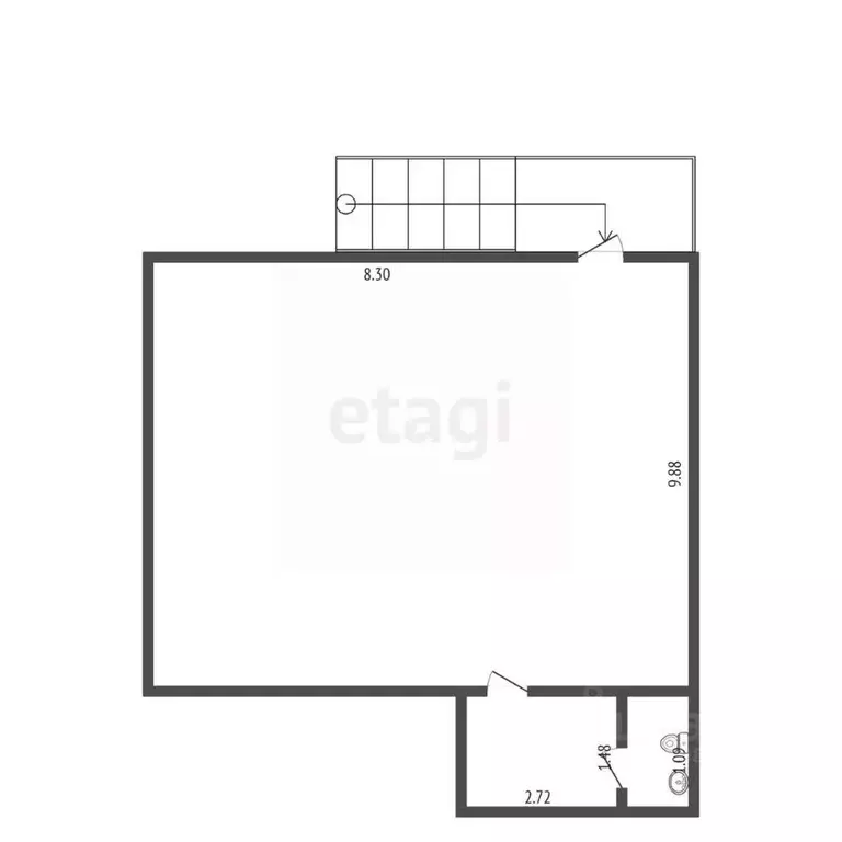 Офис в Ханты-Мансийский АО, Ханты-Мансийск ул. Конева, 18 (63 м) - Фото 2