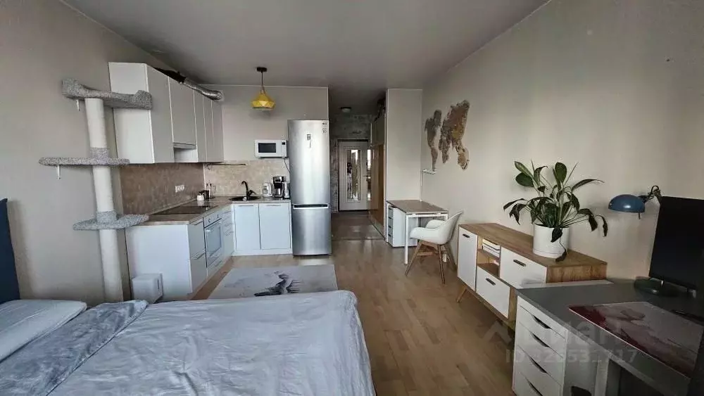 Студия Московская область, Реутов ул. Октября, 44 (28.6 м) - Фото 0