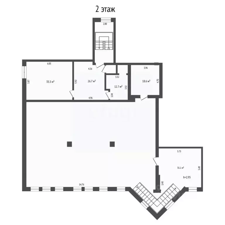 Помещение свободного назначения в Тюменская область, Тюмень ул. 30 лет ... - Фото 2