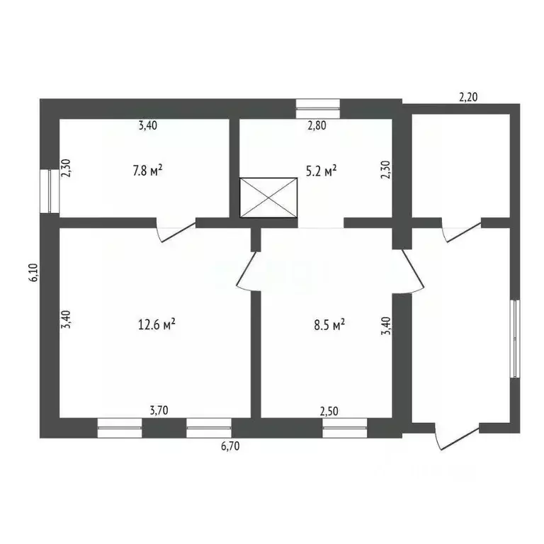 Участок в Амурская область, Октябрьский муниципальный округ, с. ... - Фото 2