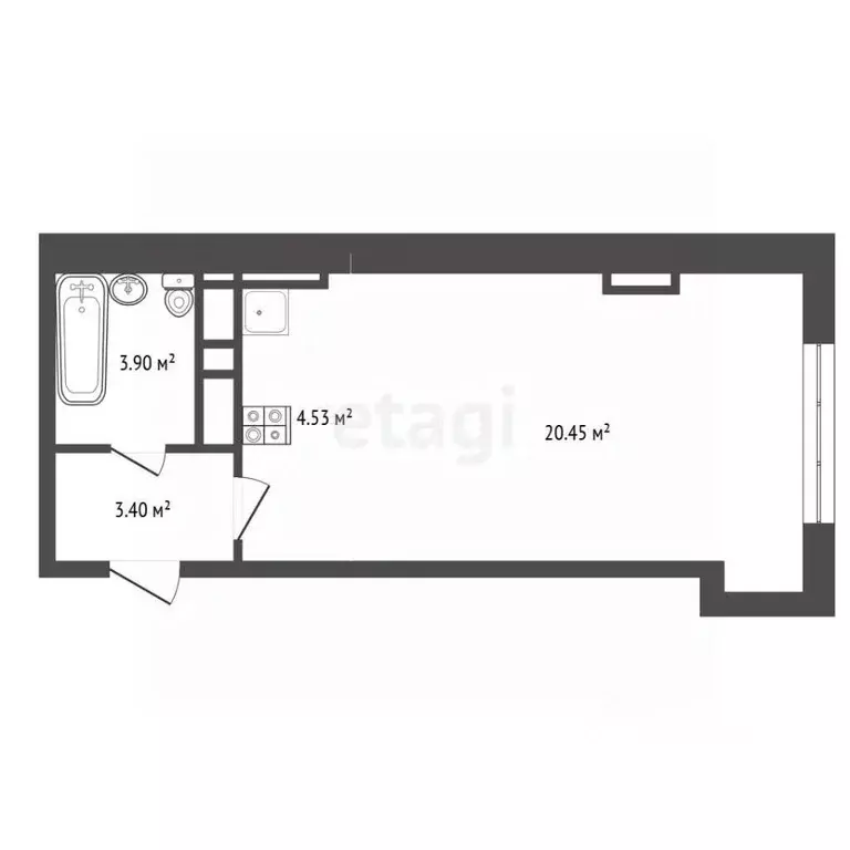 Студия Московская область, Красногорск городской округ, Нахабино пгт ... - Фото 1