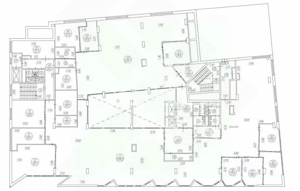 Офис в Москва Бутырская ул., 77 (1248 м) - Фото 1