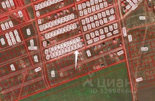 Участок в Оренбургская область, Соль-Илецк ул. Виноградная, 1 (6.6 ... - Фото 1