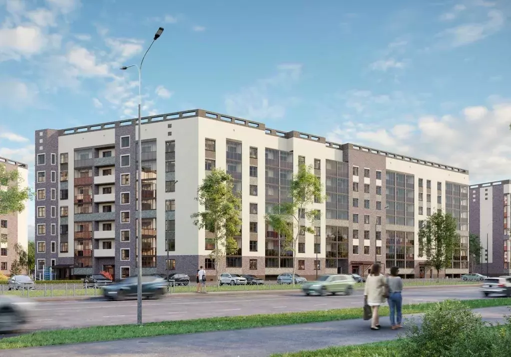 1-к кв. Новгородская область, Великий Новгород Юннатов жилой комплекс ... - Фото 2