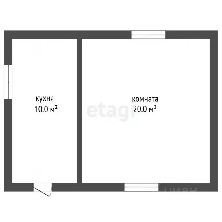 Дом в Тюменская область, Тюмень Салют СНТ, ул. Фруктовая (30 м) - Фото 1