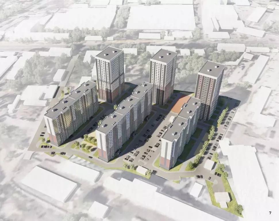 1-к кв. Воронежская область, Воронеж Городские Истории жилой комплекс ... - Фото 1