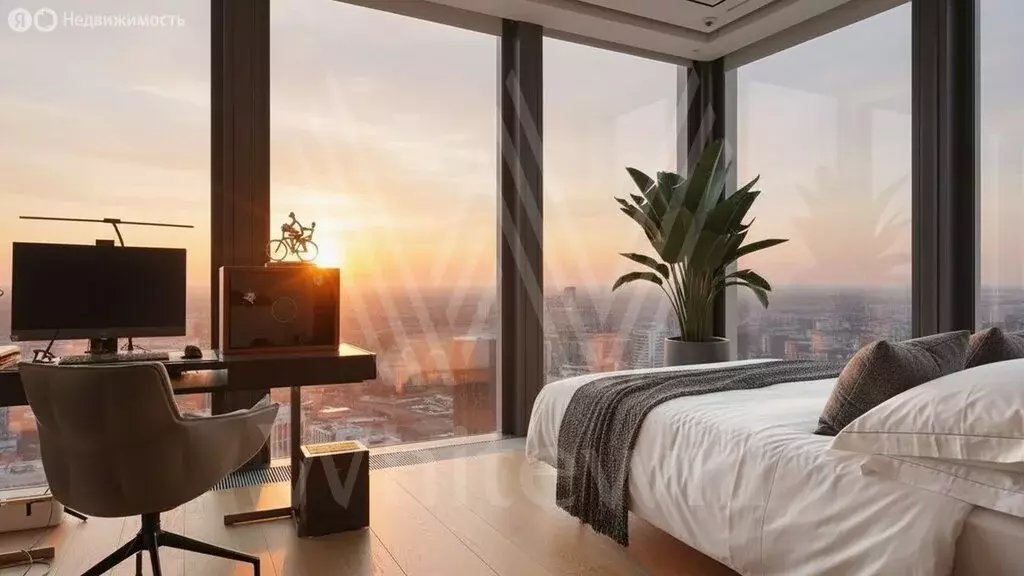 2-комнатная квартира: Москва, 1-й Красногвардейский проезд, 22с1 (86 ... - Фото 2