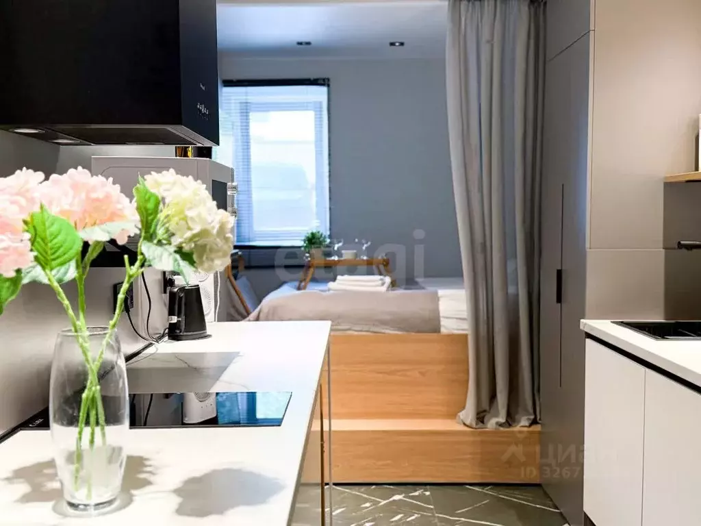 Студия Санкт-Петербург Можайская ул., 8 (10.2 м) - Фото 1