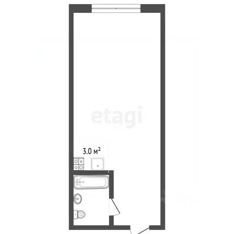 Студия Кемеровская область, Кемерово бул. Строителей, 56 (22.7 м) - Фото 2