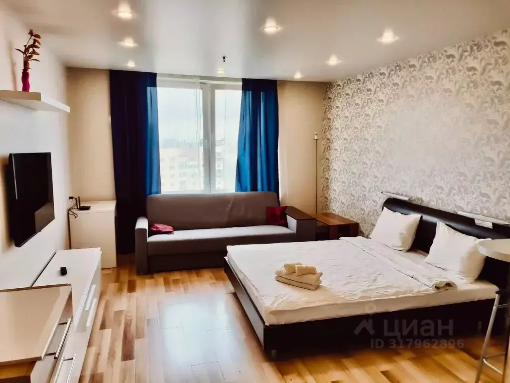 Студия Санкт-Петербург ул. Хошимина, 16А (30.0 м) - Фото 0