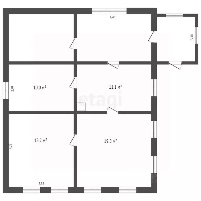 Дом в Кемеровская область, Кемерово ул. Пушкина (56 м) - Фото 2