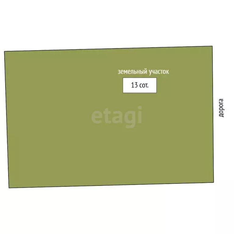 Участок в Тюменский муниципальный округ, деревня Костылева, Лесная ... - Фото 1