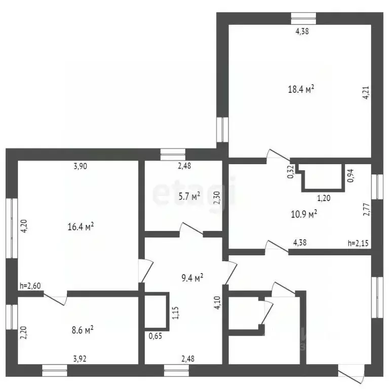 Дом в Кемеровская область, Кемерово Короткая ул., 50 (180 м) - Фото 1
