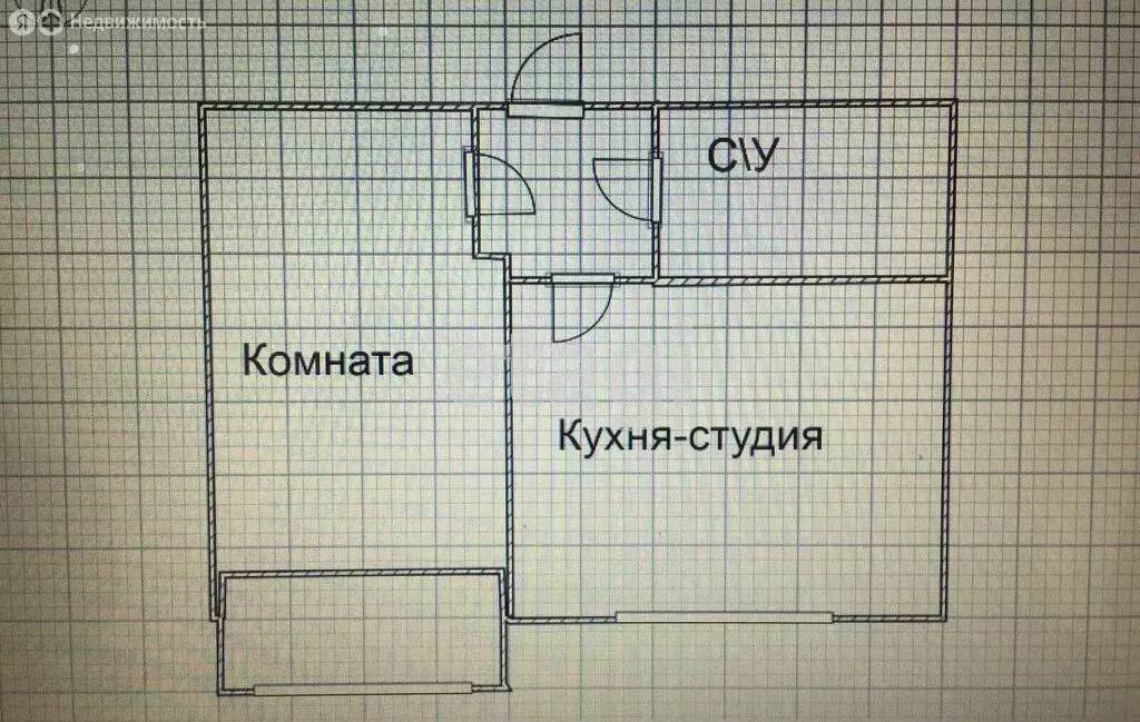 1-комнатная квартира: Анапа, Анапское шоссе, 24к6 (35.6 м) - Фото 1