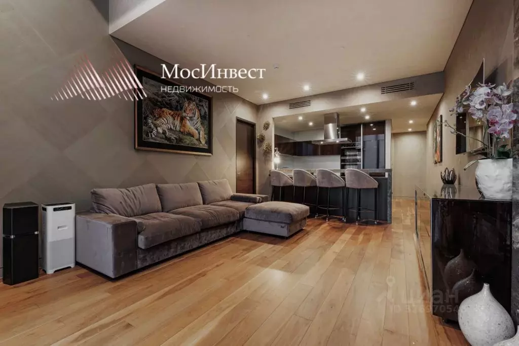 2-к кв. Москва 1-й Красногвардейский проезд, 21с2 (92.0 м) - Фото 2