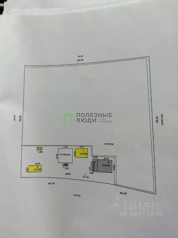 Дом в Орловская область, Кромской район, Короськовское с/пос, д. ... - Фото 2