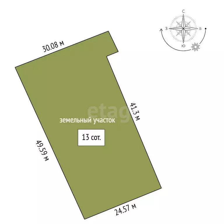 Дом в посёлок Новоселезнево, Садовая улица (41.6 м) - Фото 1