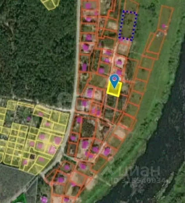 Участок в Псковская область, Псковский район, Тямшанская волость, д. ... - Фото 1