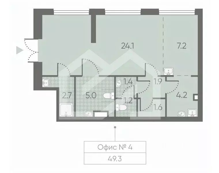 Помещение свободного назначения в Москва Производственная ул., 17 (49 ... - Фото 2