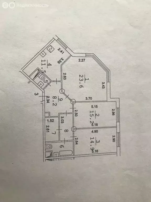 3-комнатная квартира: Москва, Беломорская улица, 18А (90 м) - Фото 1