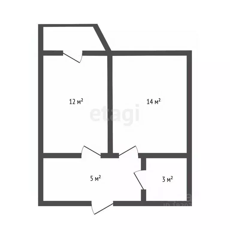1-к кв. Краснодарский край, Новороссийск Цемдолина тер., ул. Красина, ... - Фото 1