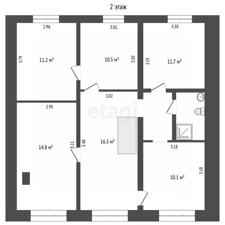 6-к кв. Ямало-Ненецкий АО, Тарко-Сале Пуровский район, Комсомольский ... - Фото 2