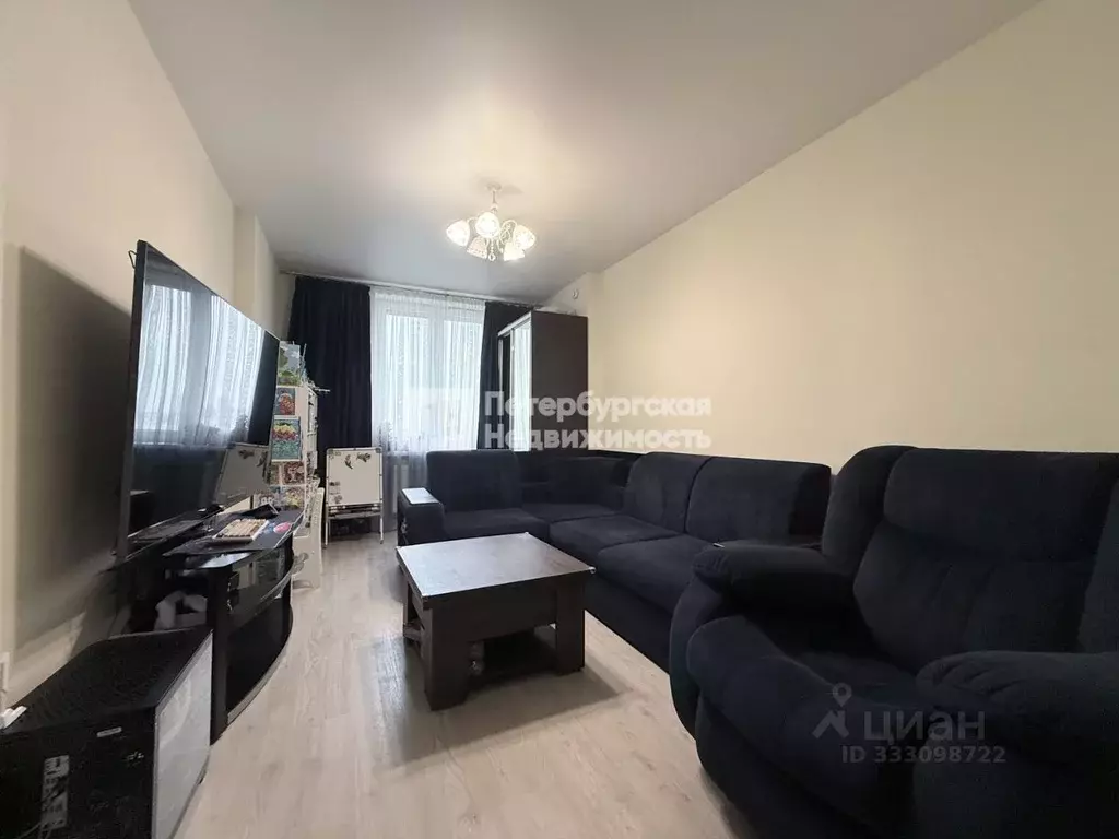 2-к кв. Санкт-Петербург ул. Парфеновская, 7к3 (54.3 м) - Фото 1