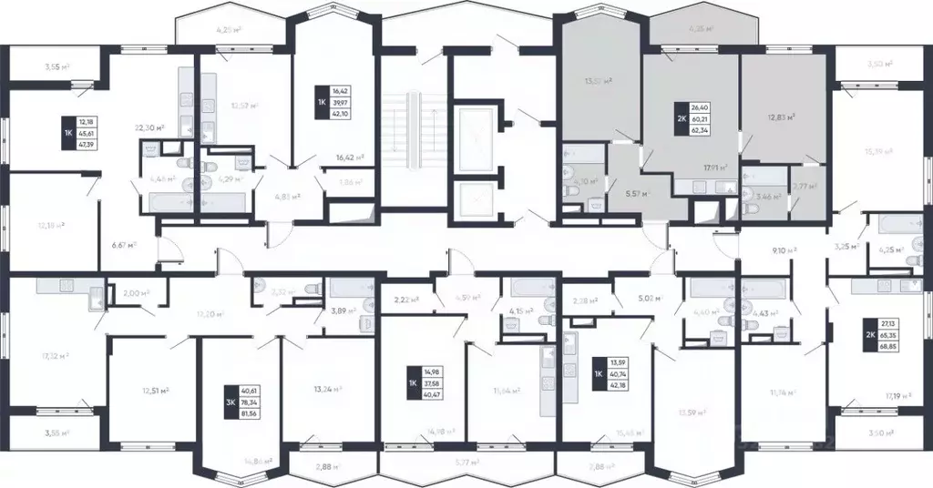 2-к кв. Белгородская область, Старый Оскол Садовые Кварталы мкр,  ... - Фото 2