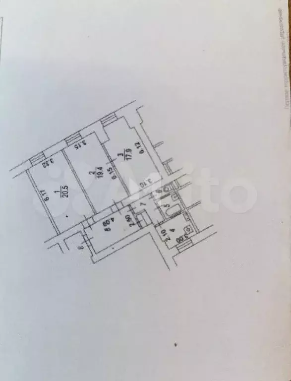 3-к. квартира, 84 м, 3/10 эт. - Фото 0