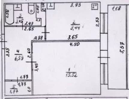 Продаётся 1-к квартира, 36.8 м - Фото 1